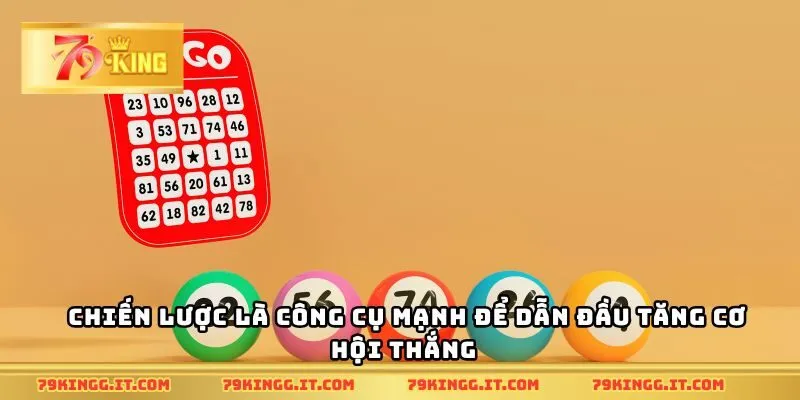 Chiến lược là công cụ mạnh để dẫn đầu tăng cơ hội thắng